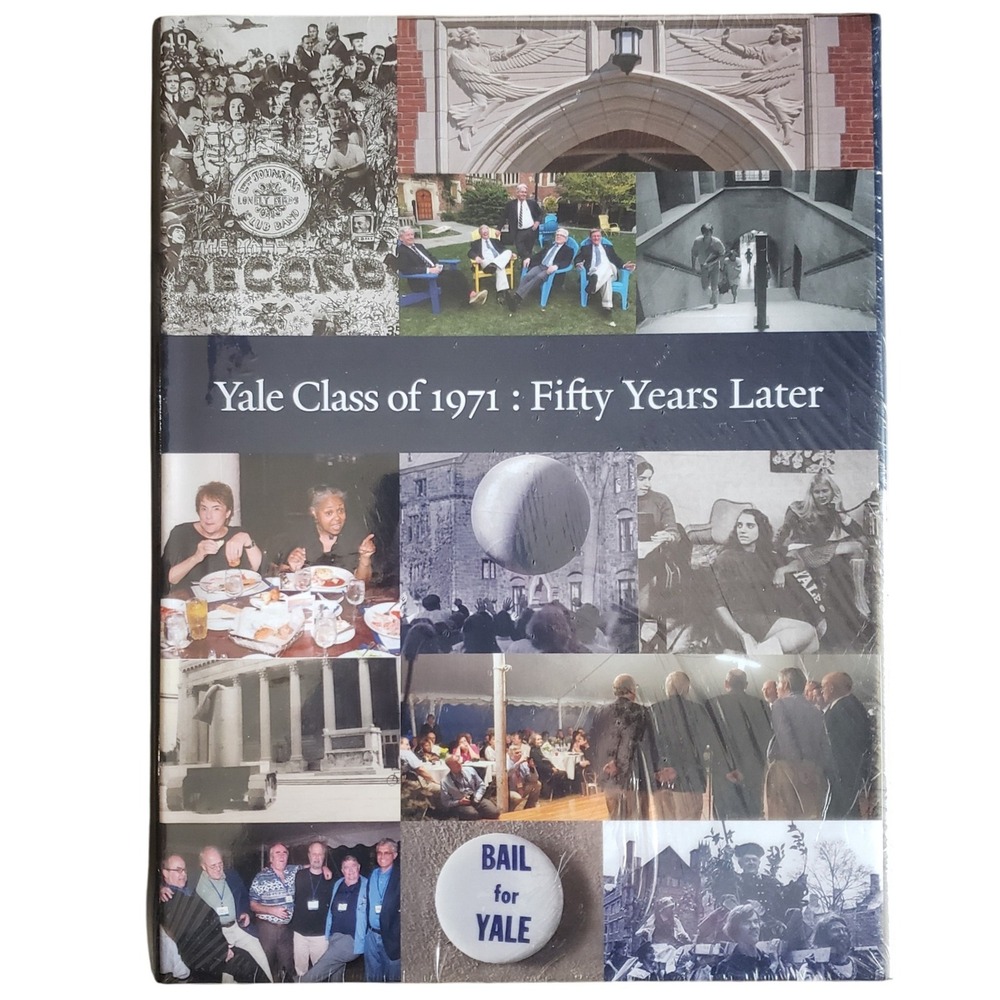 Yale‎ Class of 1971 Fifty Years Later Reunion Book Commemorative Ed. New. Sealed